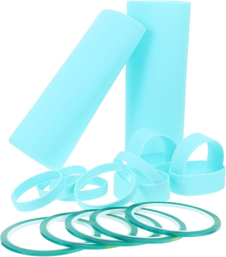 Silicone Heat Transfer Bands For Sublimation Tumblers And Bottles 1 Set - Image 2